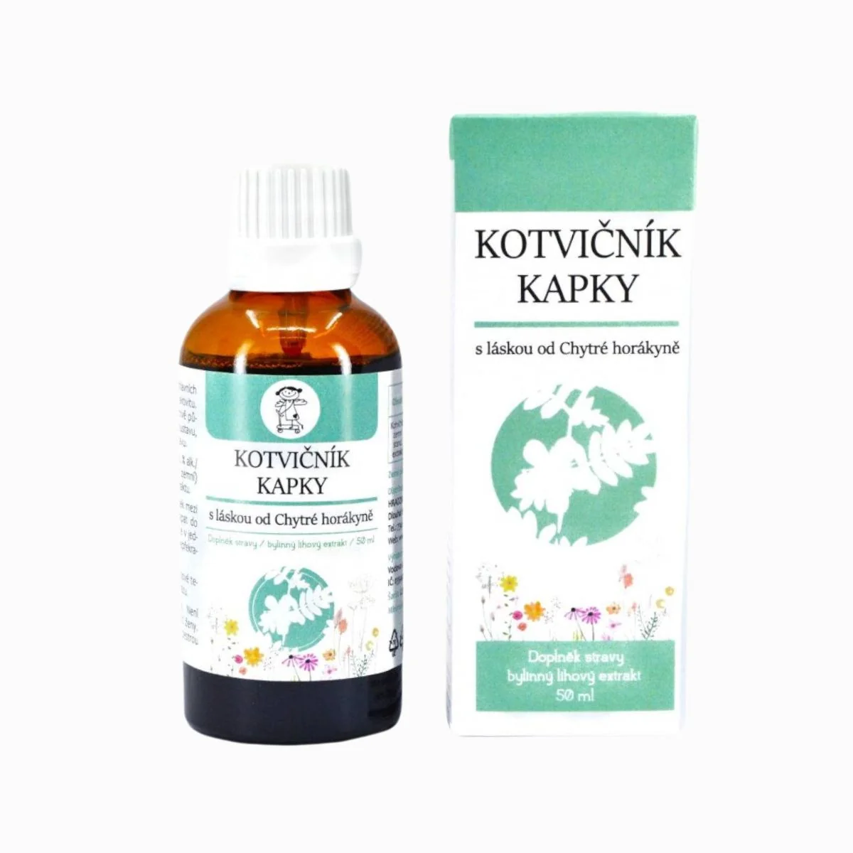 Kotvičníkové kvapky - Bylinářství u Chytré Horákyně - 50 ml 