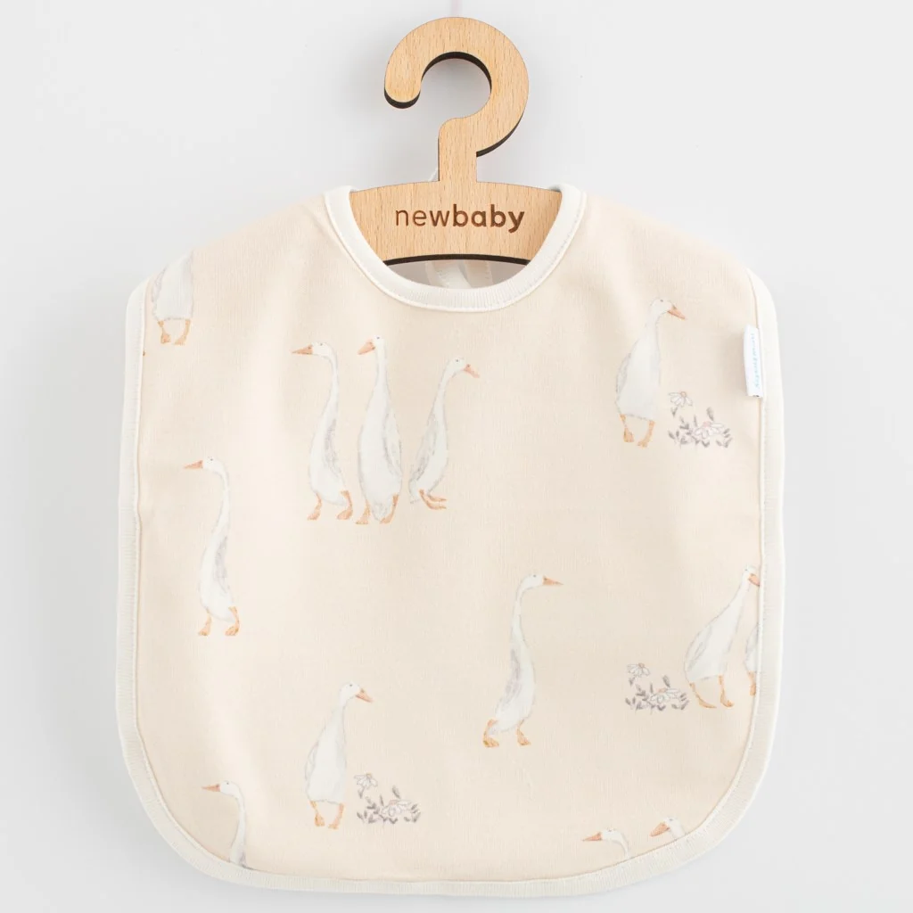 Dojčenský bavlnený podbradník New Baby Husičky , 20C56373