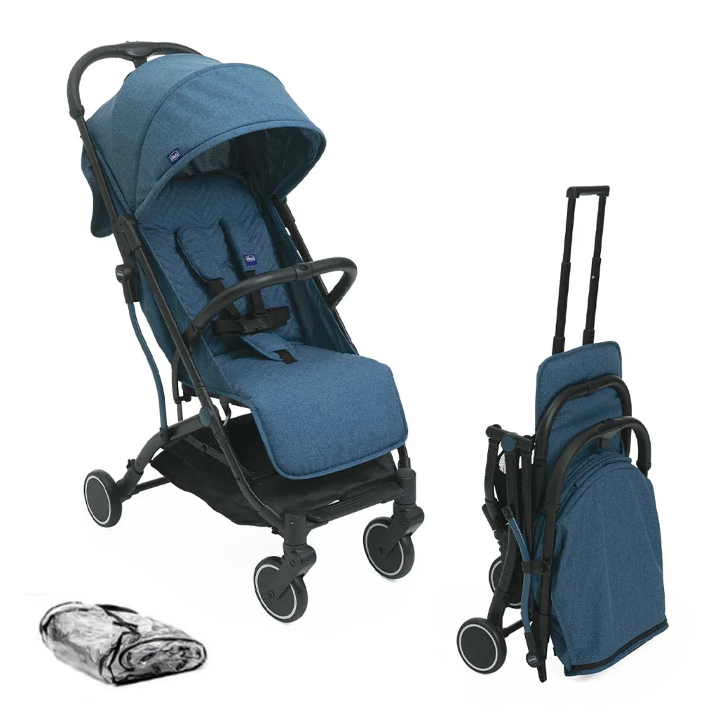 CHICCO Kočík športový Trolley Me Calypso Blue 1×1 ks