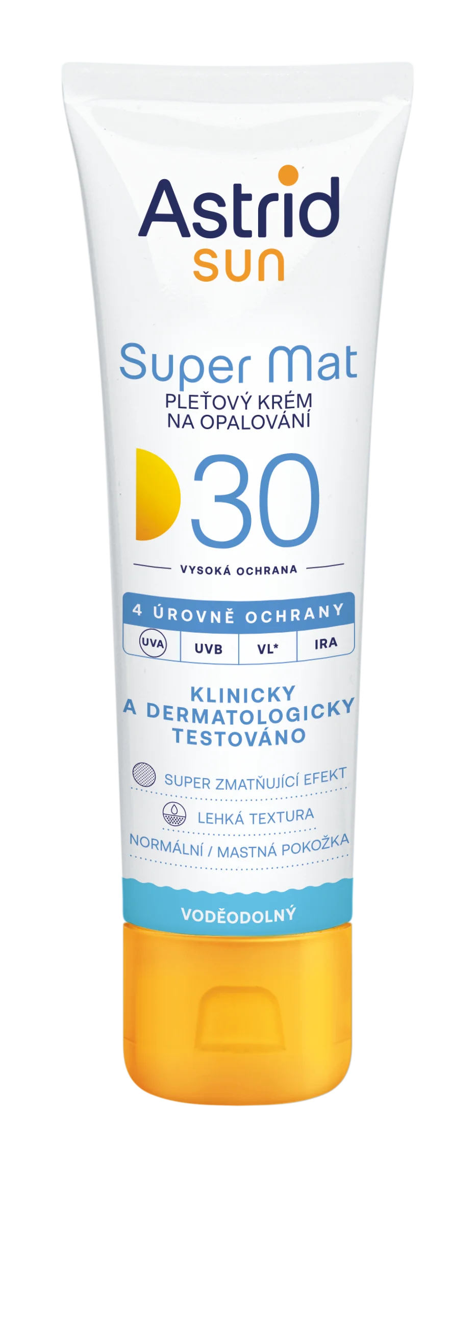 ASTRID SUN Pleťový krém na opalovanie Super mat SPF 30 50 ml