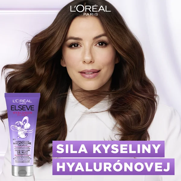 L´Oréal Paris Elseve Hyaluron Plump Nočný vyplňujúci krém 1×200 ml, nočný krém