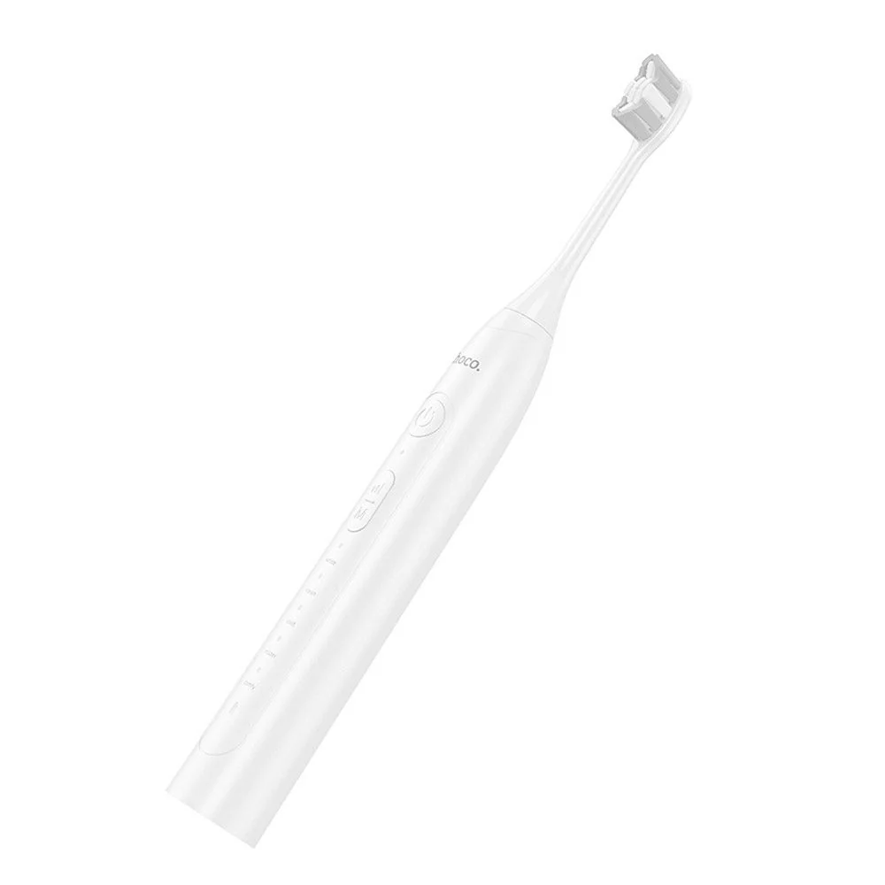Elektrická zubná kefka s 5 režimami, biela