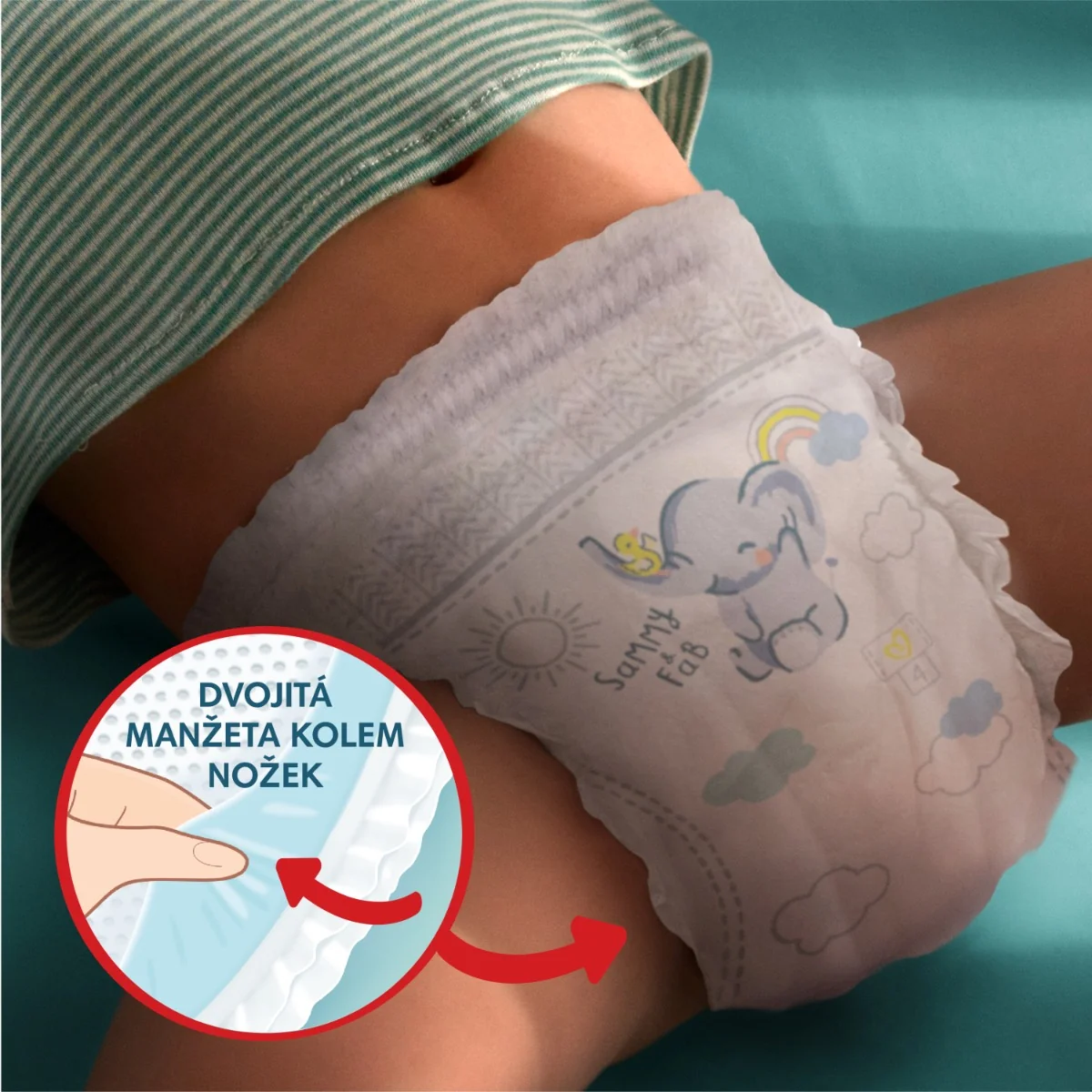 Pampers Premium Pants VP S7 27ks (15+kg) 1×27 ks, plienky