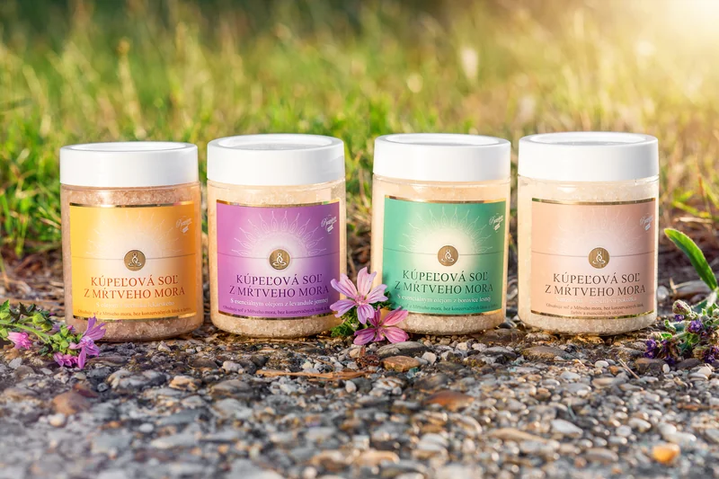 ZENDREAMTHERAPY Kúpeľová soľ z Mŕtveho mora s éterickým olejom levanduľa 1×500 g, soľ z Mŕtveho mora