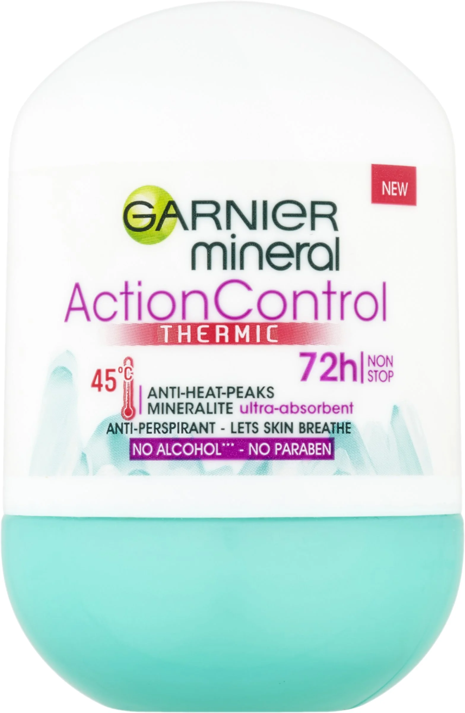 Garnier Mineral Action Control Thermic 72h 1×50 ml, guľôčkový antiperspirant