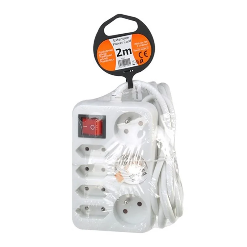 Predlžovací kábel 2m/7z+V PP141