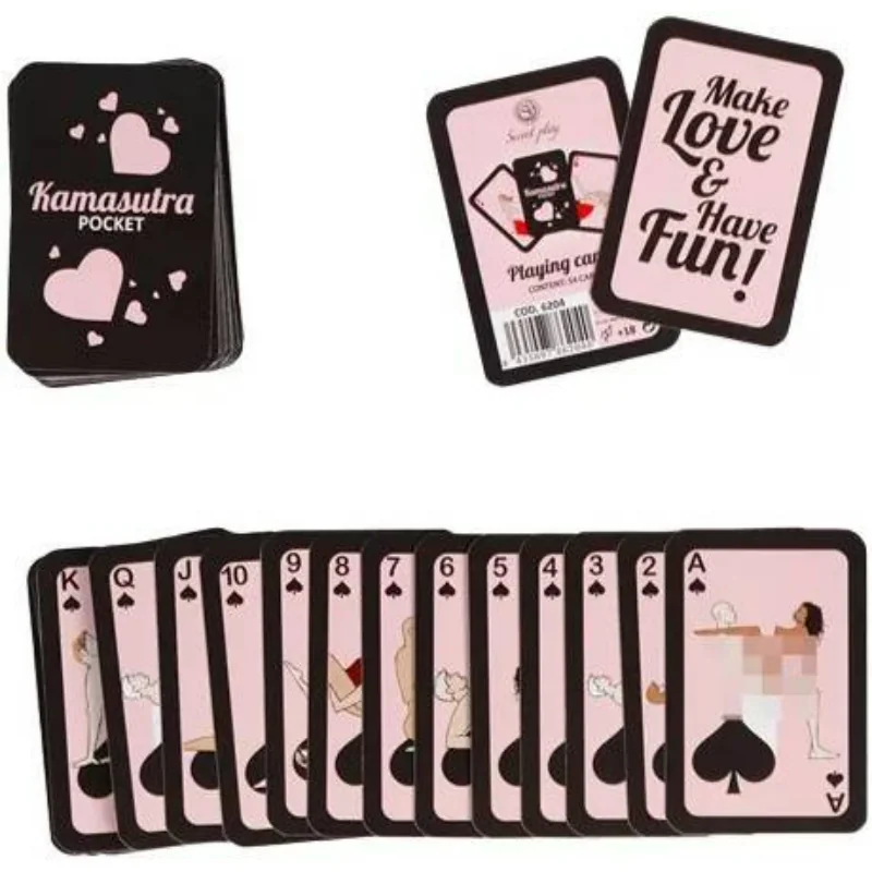 Vreckové herné karty Kamasutra Pocket Cards