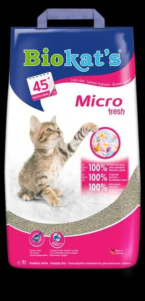 Biokats Podstielka Loptaro Fresh 14l 1×14 l, podstielka pre mačky