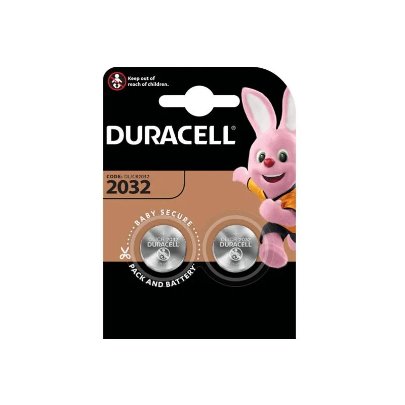 Duracell Lithium CR2032 gombíkové lítiové batérie 2ks (5000394203921)