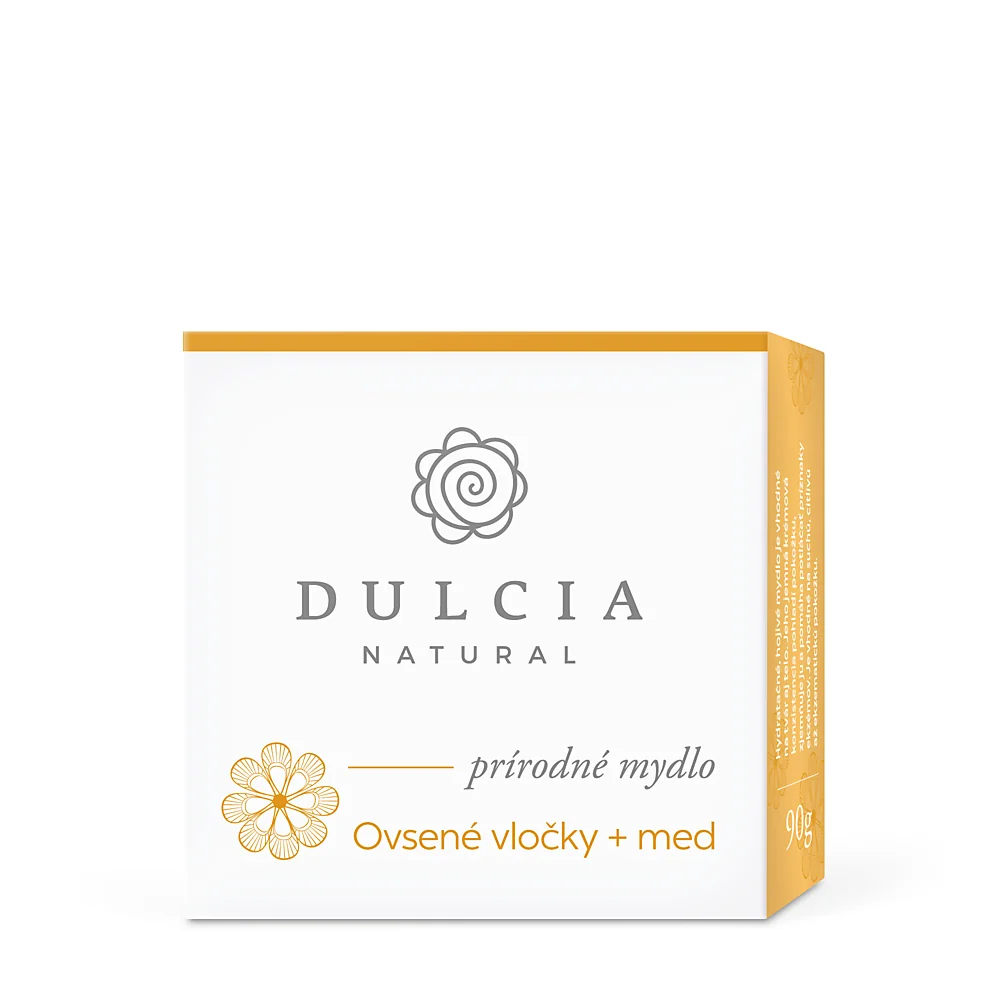 Dulcia natural - Prírodné mydlo - Ovsené vločky + med Natural soap - Oatmeal + honey
