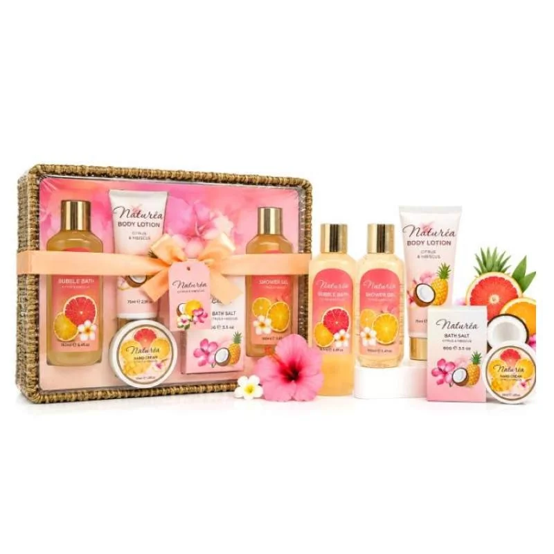 Darčeková kozmetická sada Naturéa Citrus & Hibiscus No. 43