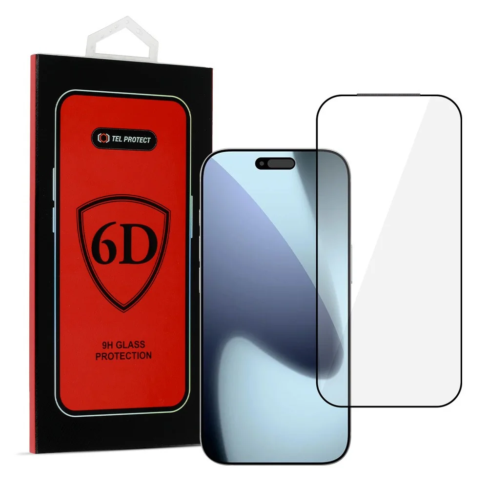 MG Full Glue 6D ochranné sklo na iPhone 17 Pro / 18 Pro, čierne