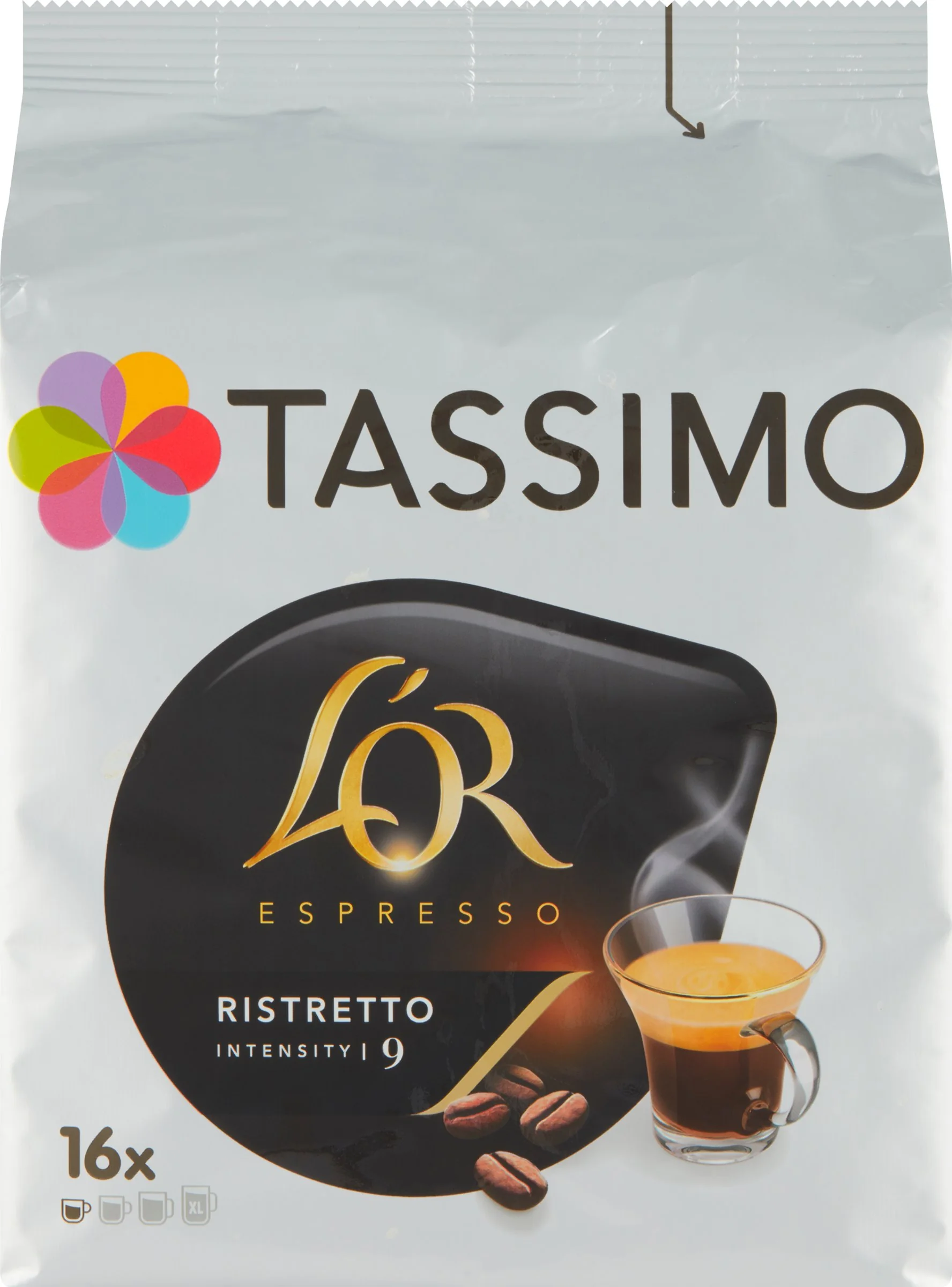 Tassimo Lor Espresso Ristretto 1×16 ks, kávové kapsuly