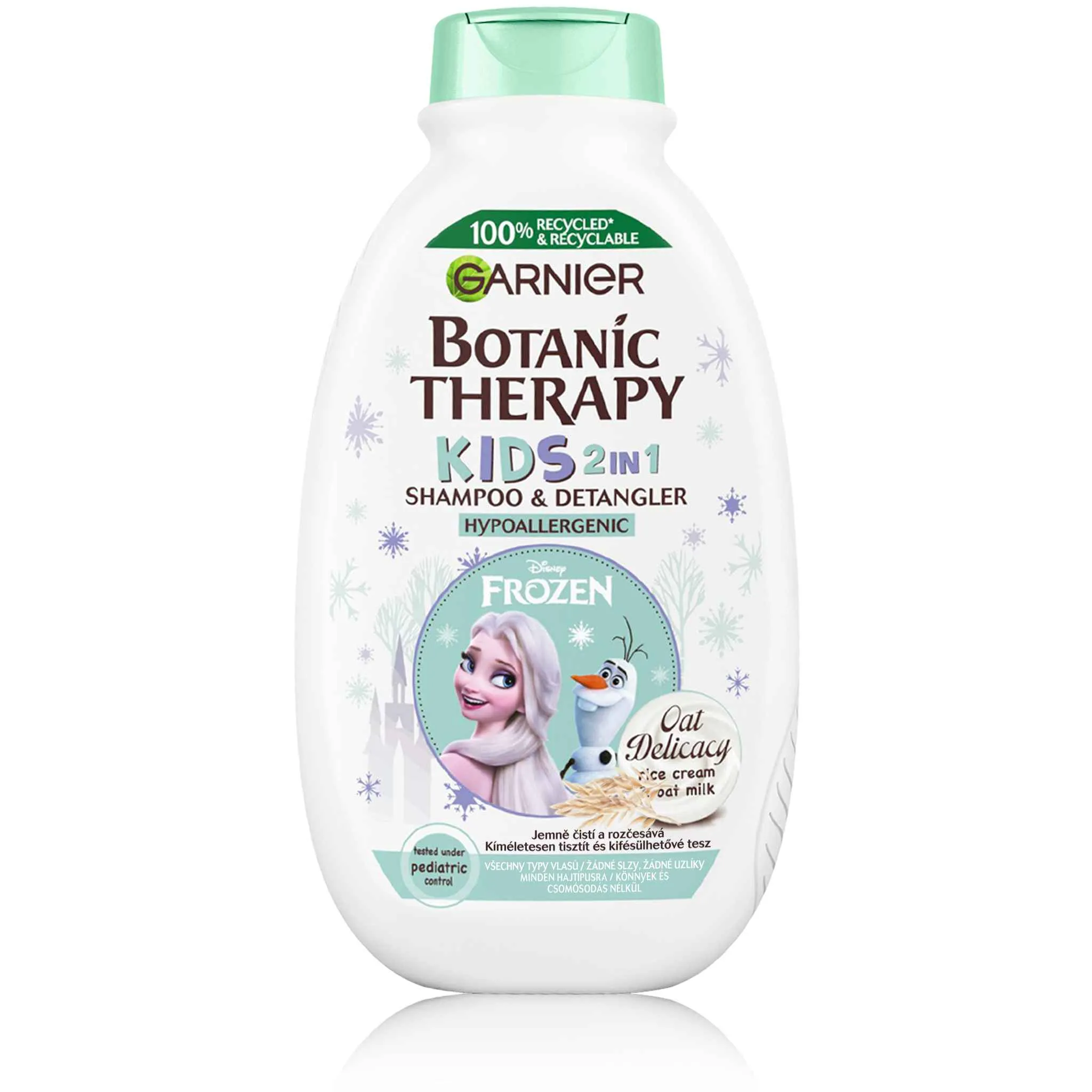 Garnier Botanic Therapy Disney Kids Ľadové kráľovstvo Oat Delicacy 2v1 šampón & kondicionér 400 ml 1×400 ml, šampón & kondicionér