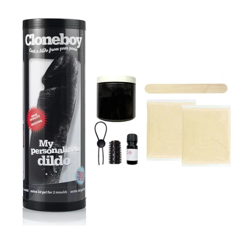 Cloneboy My Personalized Dildo - odliatok penisu Black