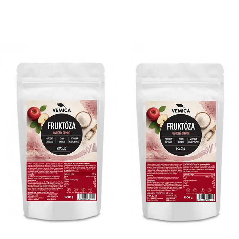 Fruktóza dvojbalenie 2x1000g