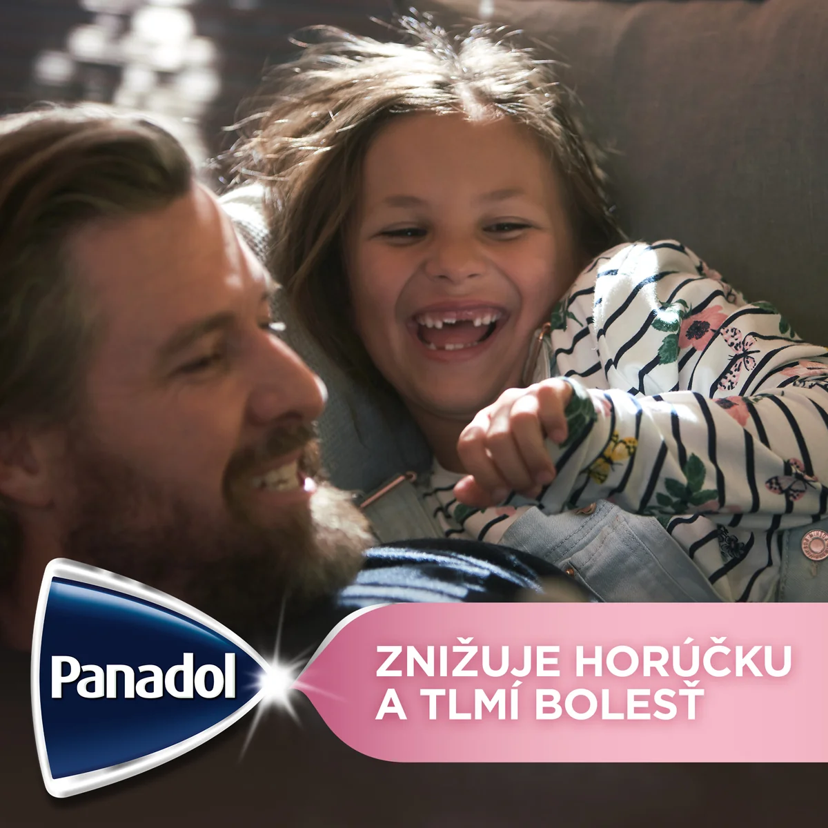 Panadol pre deti jahoda suspenzia 1x100ml, od 1M+, suspenzia proti horúčke a bolesti zúbkov