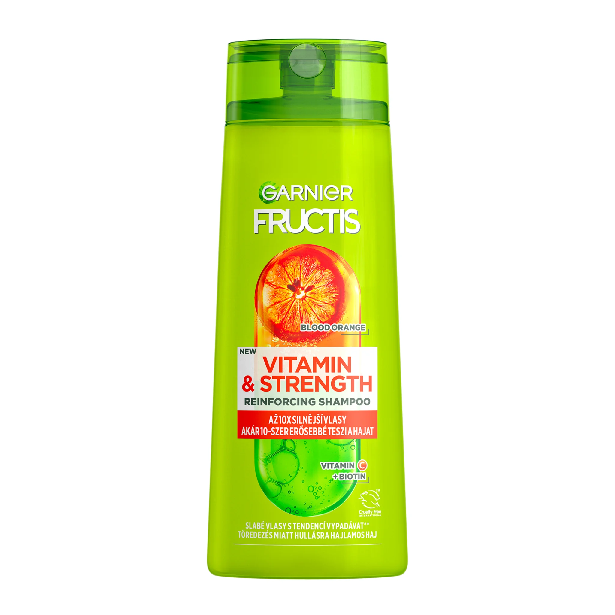 Garnier Fructis Vitamin & Strength Posilňujúci šampón 250ml 1×250 ml, posilňujúci šampón