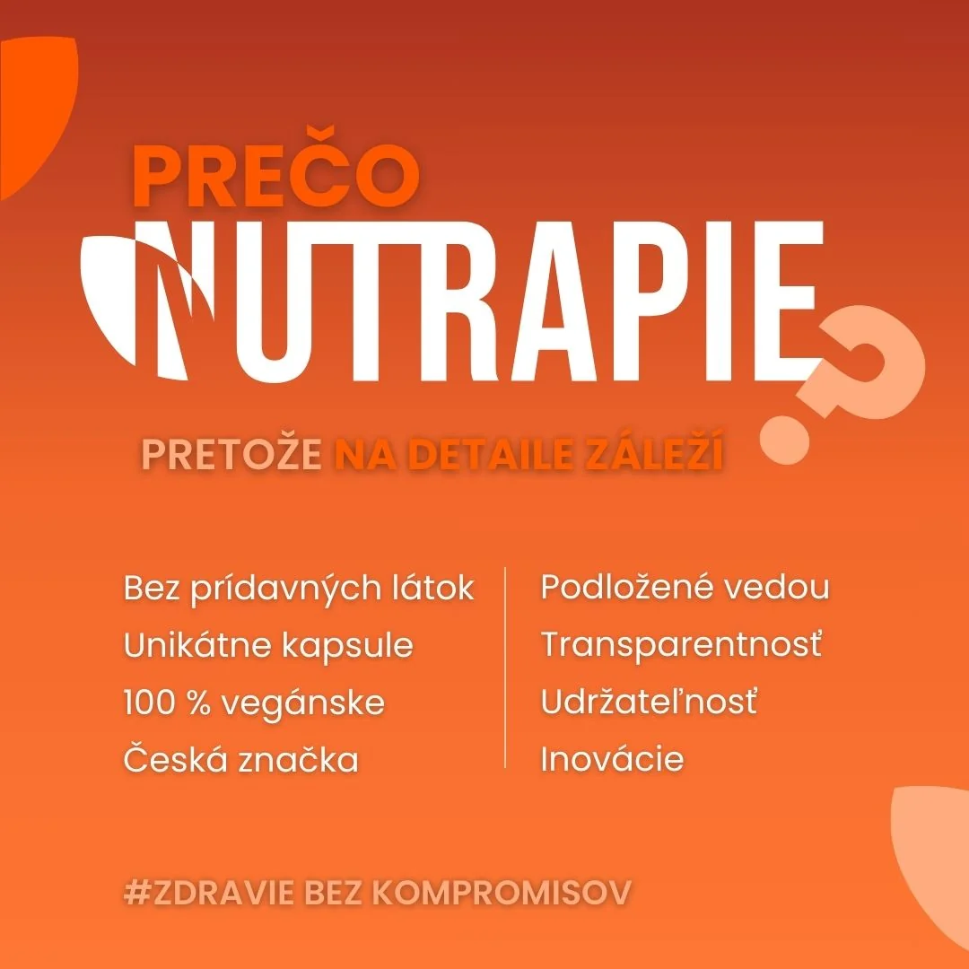 Nutrapie Balanced Vitamin C 1×60 kapsúl, výživový doplnok s lipozomálnym vitamínom C