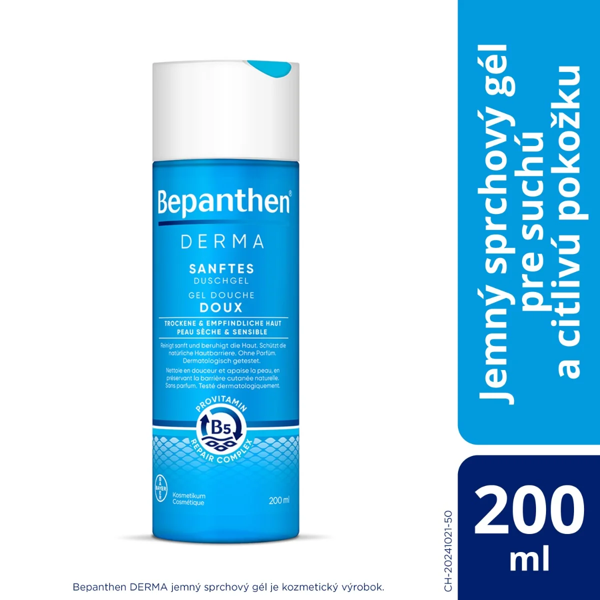 Bepanthen Derma jemný sprchový gél 200 ml