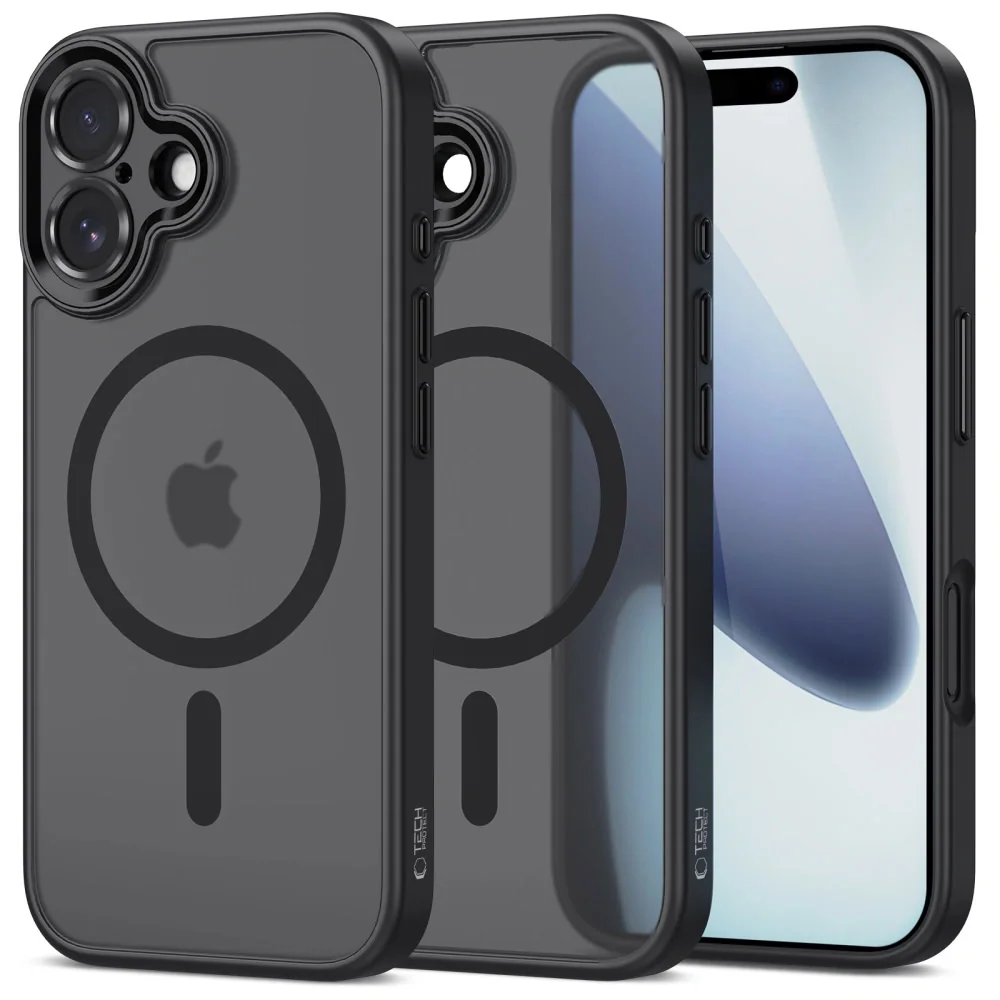 Tech-Protect MagCam MagSafe kryt na iPhone 17, čierny