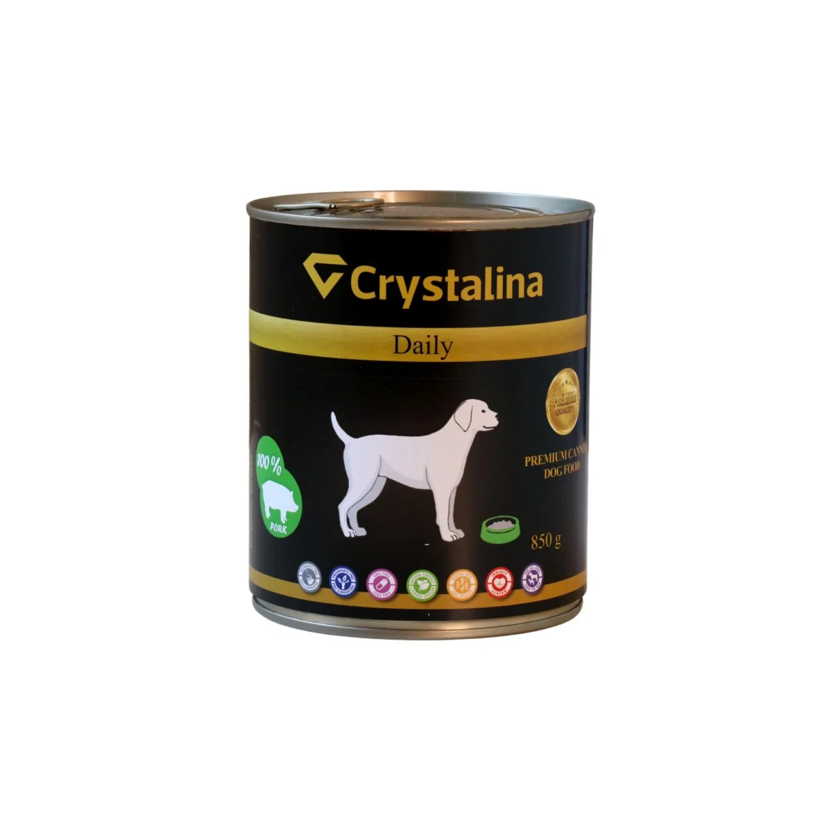 Konzerva pre psov Daily 850 g, 100% bravčové