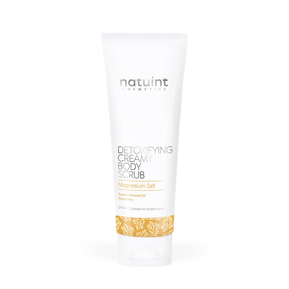 Natuint cosmetics - Telový píling s magnéziovou soľou Detoxifying Creamy Body Scrub
