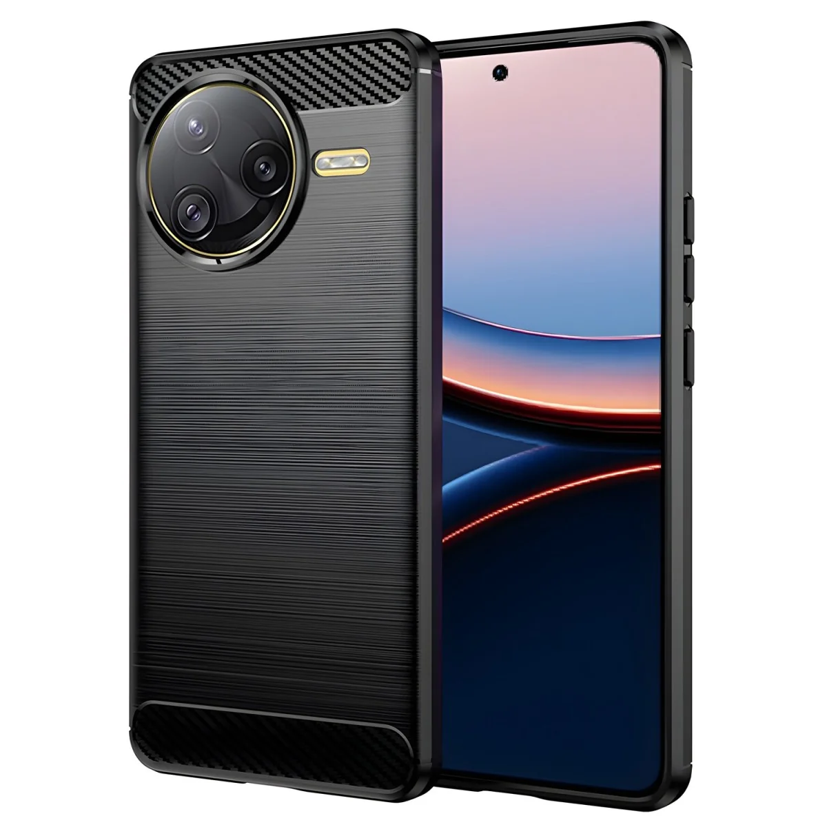 TPU puzdro pre Xiaomi Poco F7 - Čierna