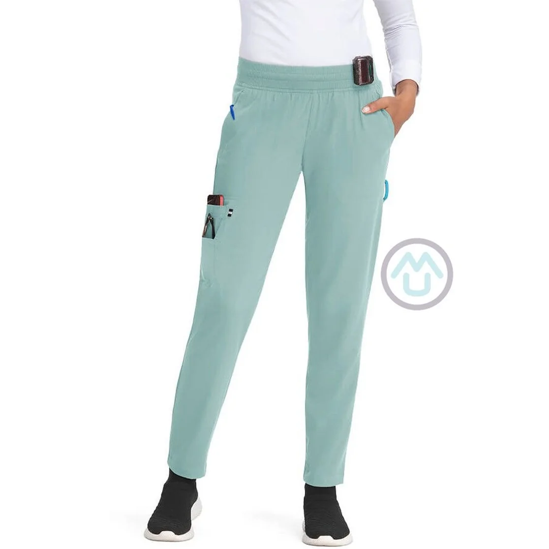 Zdravotnícke nohavice SMART JOGGER - zelenošedé XL