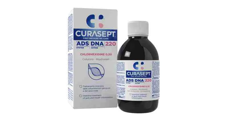 CURASEPT ADS DNA 220 0,2%CHX 200ML