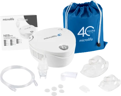 Microlife NEB 210 kompresorový inhalátor 1×1 ks, inhalátor