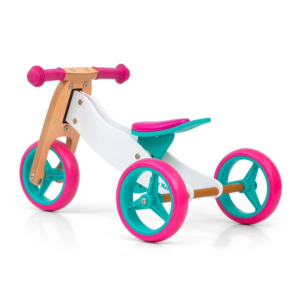 Detské multifunkčné odrážadlo bicykel 2v1 Milly Mally JAKE