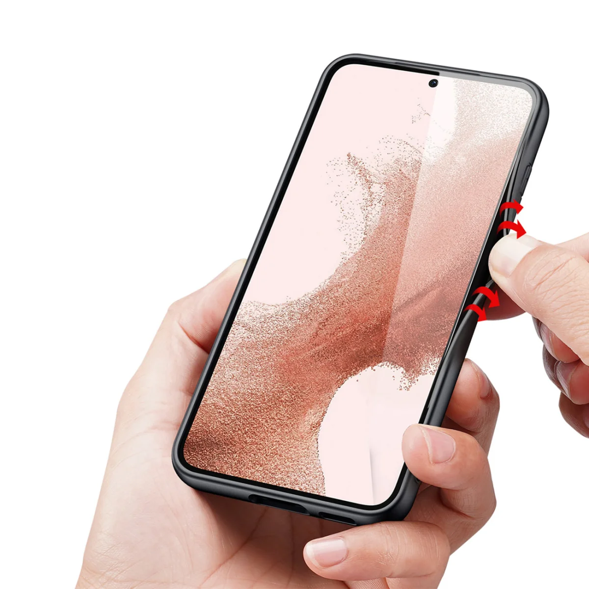 Dux Ducis Fino kryt na Samsung Galaxy S23 Plus, čierny