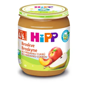 HIPP PR OV.BROSKYNA BIO 1×125 g, ovocný príkrm