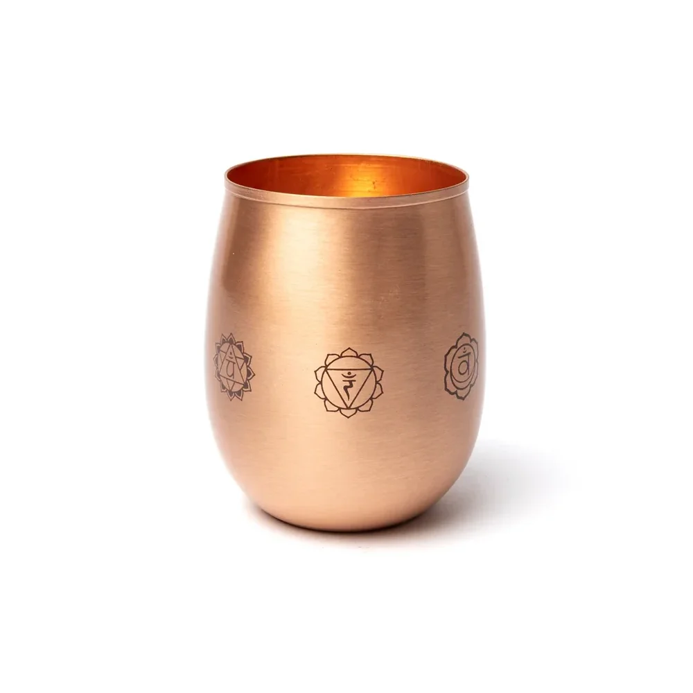 Medený pohár 7 čakier 350 ml