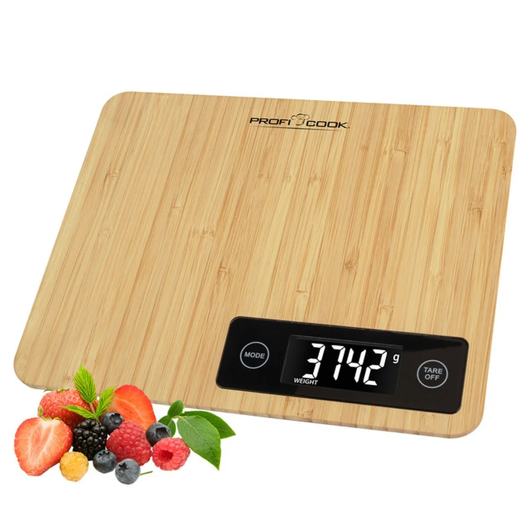 ProfiCook KW 1271 bambusová kuchynská váha 5 kg