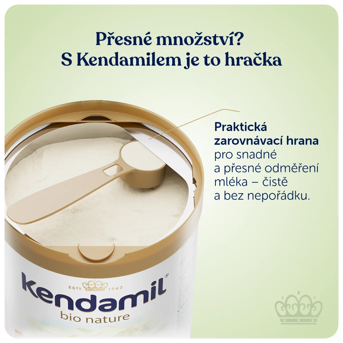 Kendamil BIO Nature 2 HMO+ (800 g) 1×800 g, detská výživa