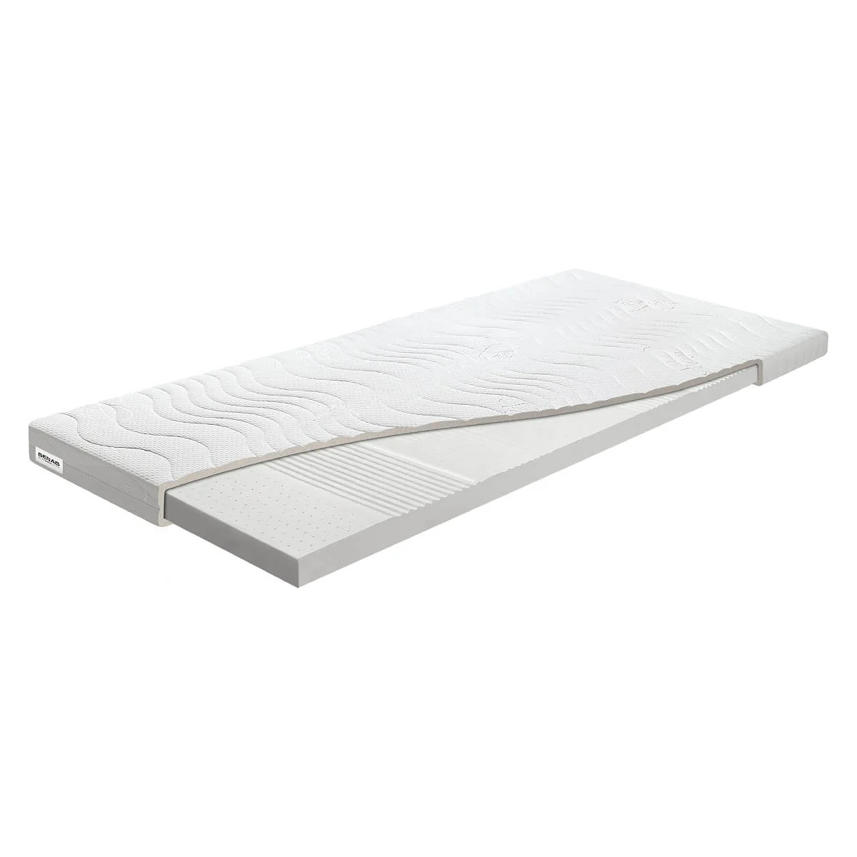 Topper Benab Topper Latex H5 H3 120 x 200 cm Topper 6 cm sendvičový zónová  ortopedické