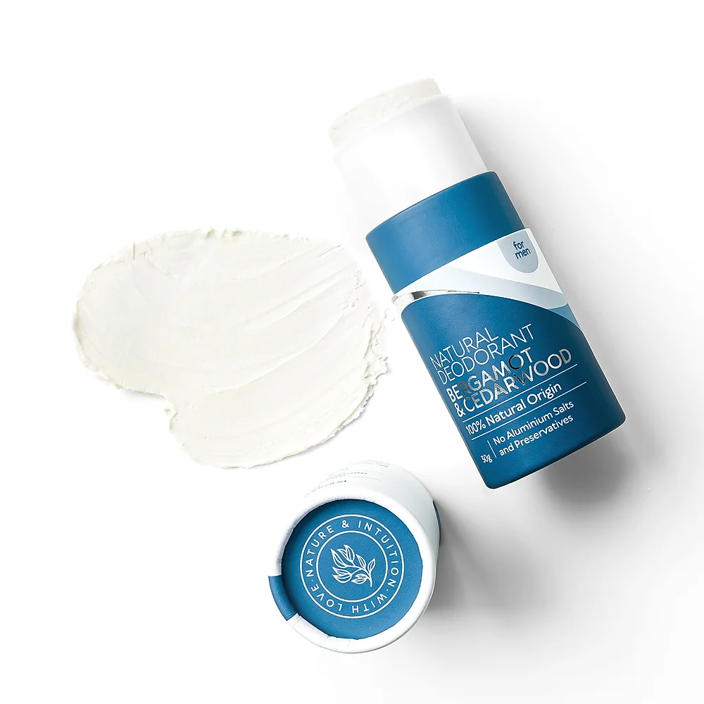 Krémový dezodorant pre mužov Natural Deodorant - Bergamot & Cedarwood for MEN
