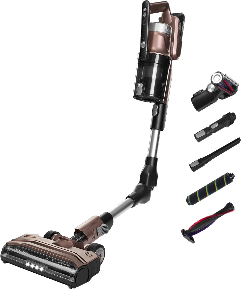 Concept VP6120 Tyčový a ručný akumulátorový vysávač ICONIC Animal Flex 29,6 V 1×1kus, ručný vysývač, 29,6 V