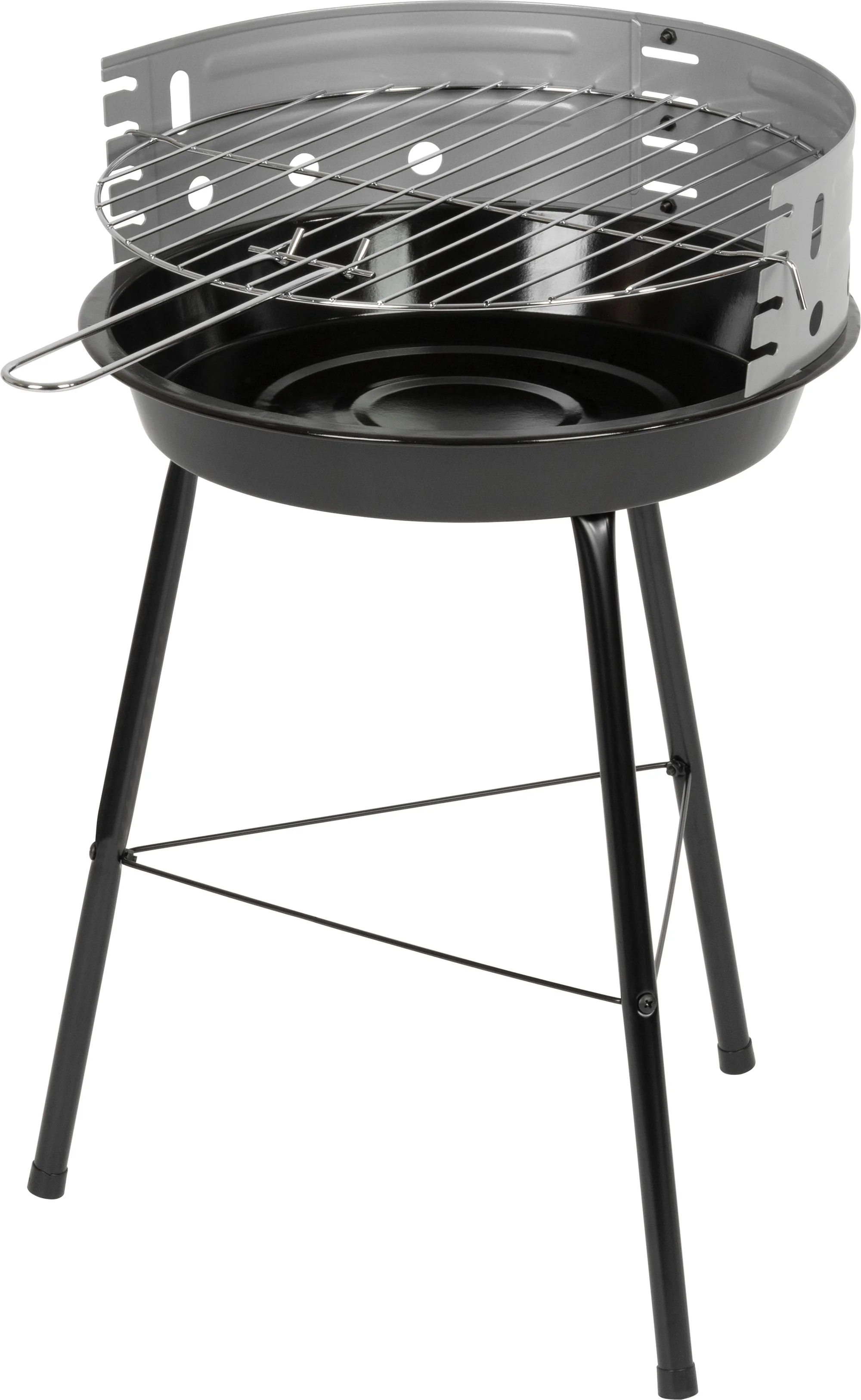 Strend Pro gril Fabio, 1 ks BBQ, na drevené uhlie, 38x38x55 cm