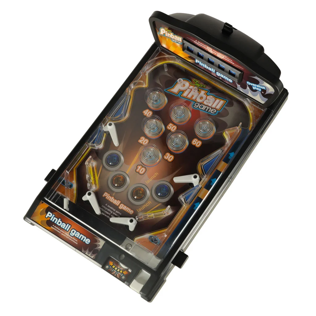 Spoločenská hra pre deti Herný Stôl PinBall So Svetlami A Hudbou