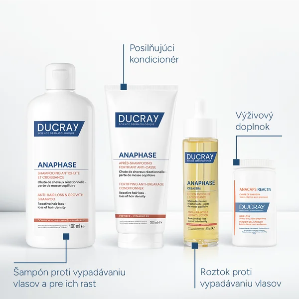 DUCRAY ANAPHASE+ Posilňujúci kondicionér 200 ml