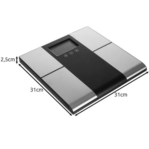 Smart analistická osobná váha s LCD displejom, FitScale