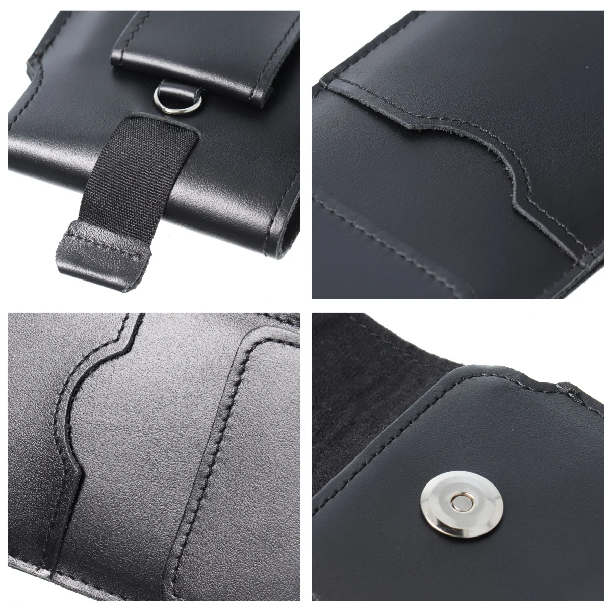 MG Royal Flap kožené puzdro na opasok 2XL, čierne