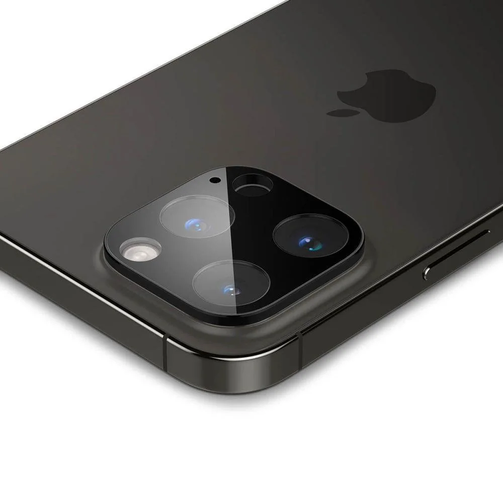 Spigen Optik 2x sklo na kameru iPhone 14 Pro / 14 Pro Max / 15 Pro / 15 Pro Max, čierne 5 Pro Max, čierne