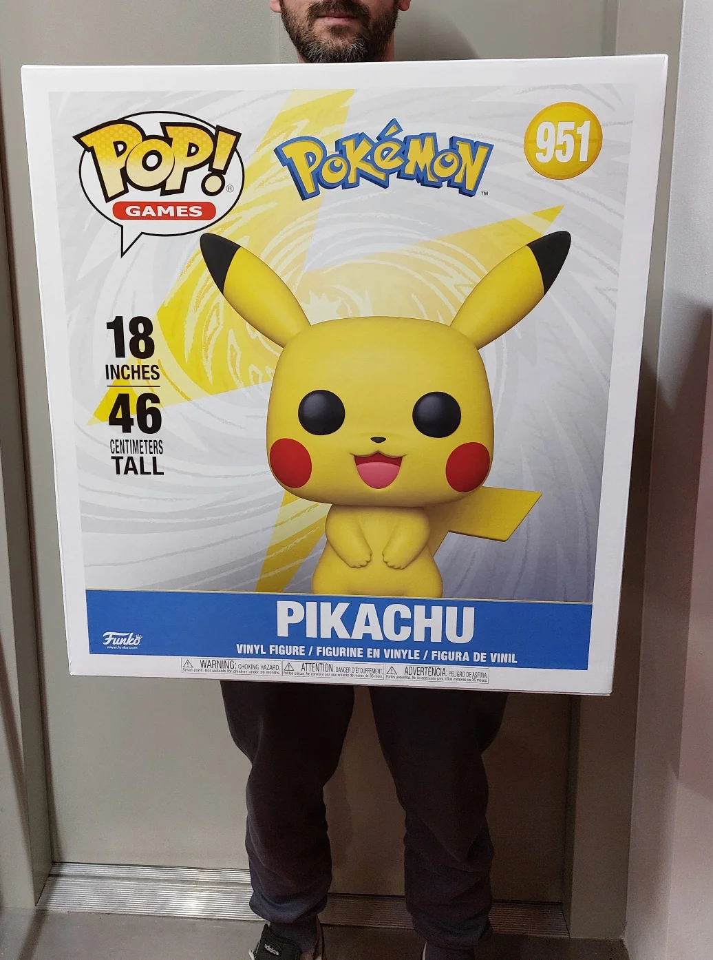 Funko POP Mega veľký: 18" Pokemon S14 - Pikachu(EMEA) 56cm-Funko EU BV