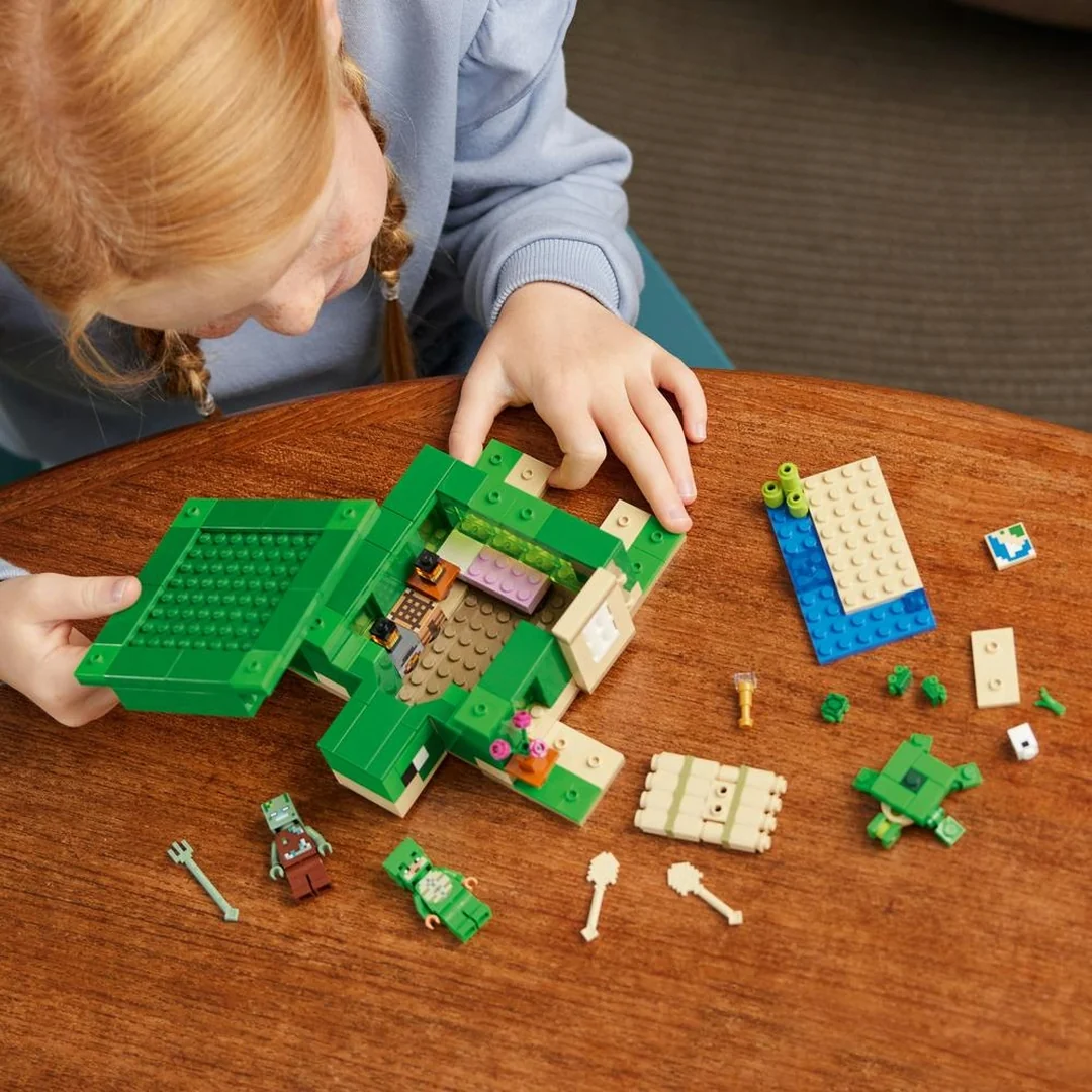 LEGO® Minecraft® 21254 Korytnačí domček na pláži