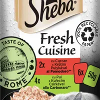 SHEBA Kapsička pre mačky Fresh Cuisine - Taste of Rome