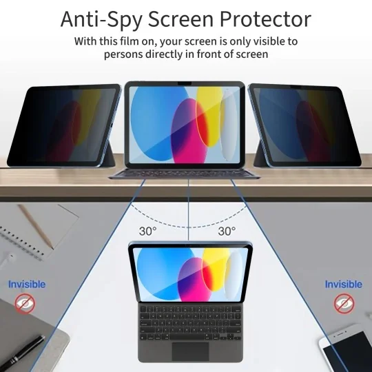 Tech-Protect Glass Spy ochranné sklo na iPad 10.9'' 10gen 2022 / 11'' 11gen 2025 11gen 2025